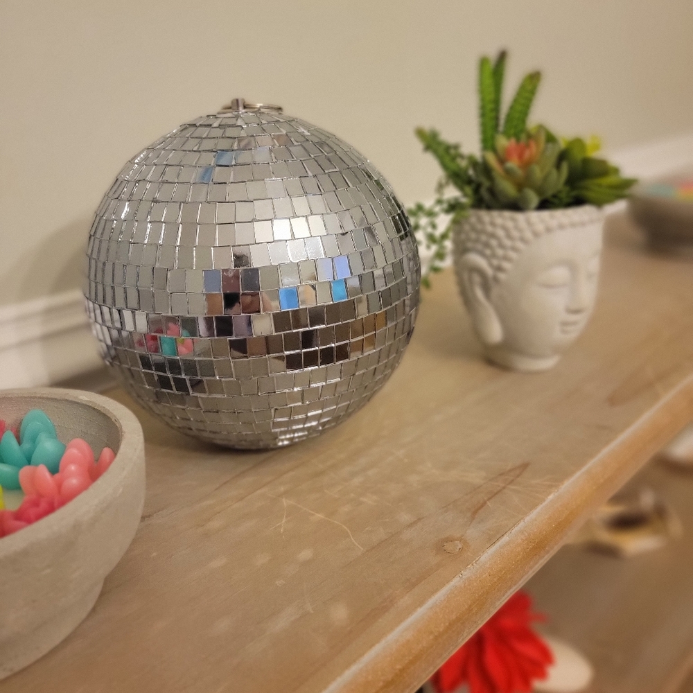 Silver Disco Ball